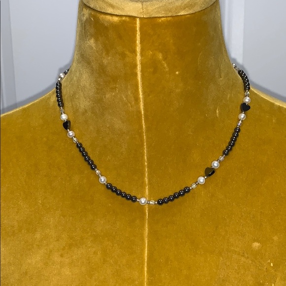 Beaded necklace and anklet set - Picture 1 of 4